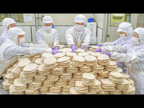 Perfect facility! Amazing scale Korean food factory mass production process