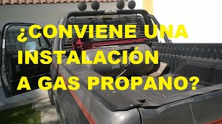 ¿VALE LA PENA LA CONVERSIÓN A GAS PROPANO PARA UNA CAMIONETA ANTIGUA  CHEVROLET PICK UP A GAS LP.