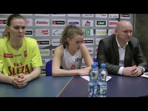 Wypowiedź po meczu 2. meczu 1/4 finału play-off BLK 2016/2017 1KS Ślęza Wrocław-Basket 90 Gdynia