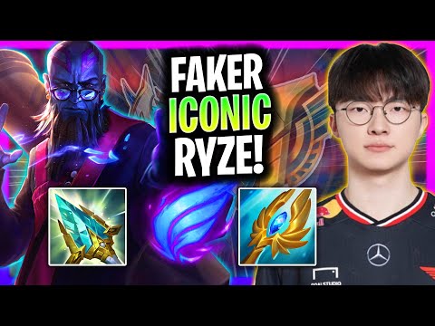 FAKER PLAYS HIS ICONIC RYZE! | T1 Faker Plays Ryze Mid vs Yone!  Season 2025