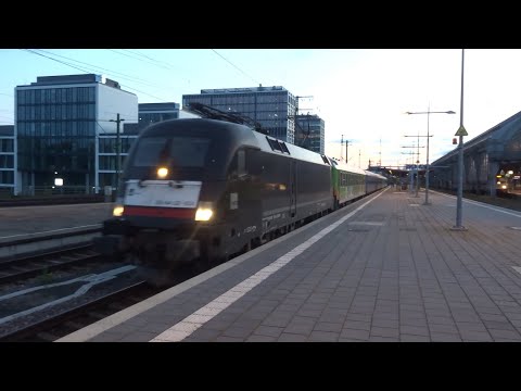 99. Video in Karlsruhe&101. IC Bus/Priv/Sond/Arb Züge Video: ALPEN-SYLT Nachtexpress: NEX62099 Sylt