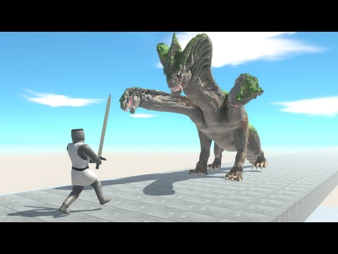 SKY BRIDGE TEUTONIC KNIGHT vs EVERY UNIT Animal Revolt Battle Simulator