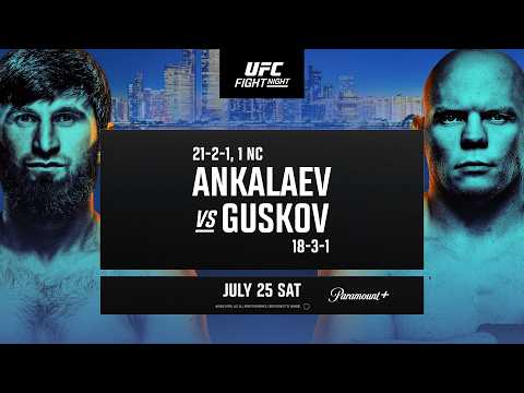 UFC Fight Night: Ankalaev vs. Guskov Odds Courtesy Of MyBookie