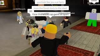 roblox vuxvux rap battle