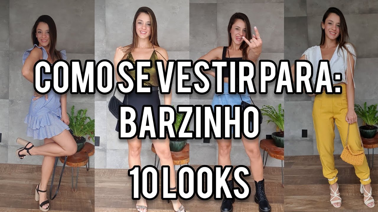 Como se vestir para um barzinho/ Ideias de looks para barzinho/ O que vestir para um barzinho.