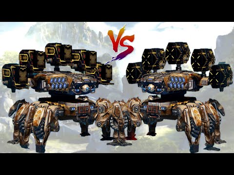 [WR] UE Tulumbas VS UE Orkan - Damage Comparison | Ravager Gameplay | War Robots Test Server
