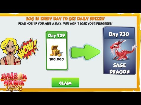Wow! Tomorrow i get Sage Dragon ( Day 730 ) - Dragon Mania Legends Gameplay Walkthrough Part 1419HD