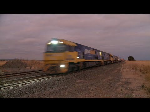 1MP2 Pacific National Steel & Container Freight Train (19/3/2023) - PoathTV Railway
