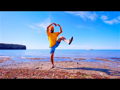 Bhangra at Pokeshaw Beach in Acadian Peninsula of New Brunswick