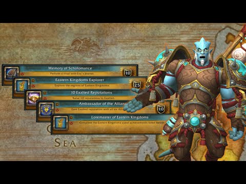 How I got all Achievements in Eastern Kingdoms! Wow Movie | Altaholics Achievements Season 1
