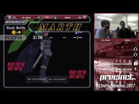 Precinct September - Ac_Anon (Samus) Vs. Karhu (Marth) Melee Pools