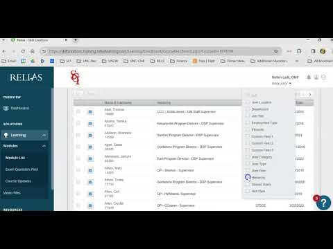 Nursing Relias Enroll Staff Tutorial