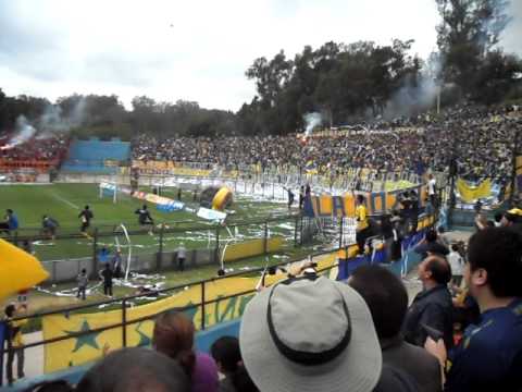 "Salida Everton vs Rangers final ascenso 2011" Barra: Los del Cerro • Club: Everton de Viña del Mar