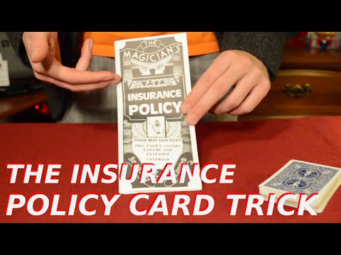 The Insurance Policy Card Trick