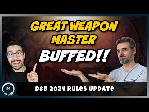 Was Great Weapon Master BUFFED?? | D&D 2024 Rules Update