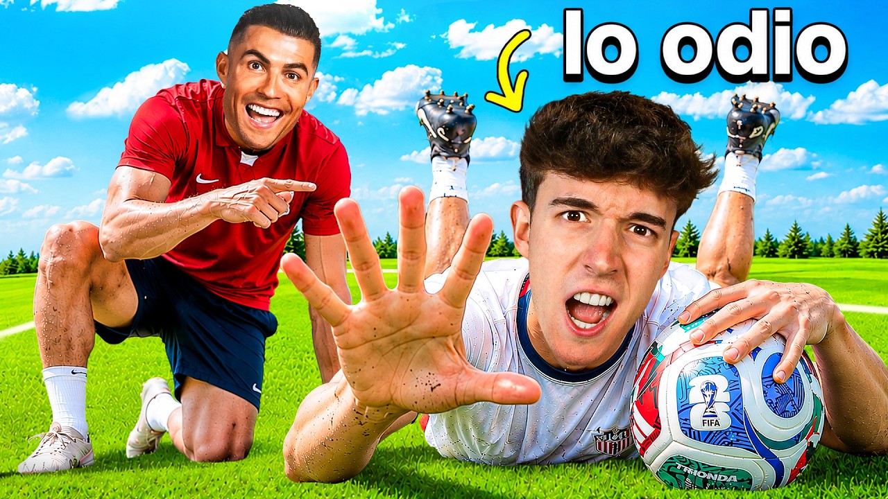 ME CONVIERTO en FUTBOLISTA PROFESIONAL POR 1 DIA