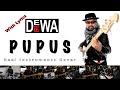 Pupus - Dewa 19 - Real Instruments Cover - No Vocal - Karaoke - Lyrics