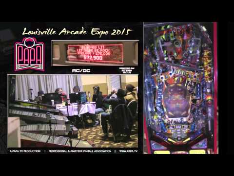 Louisville Arcade Expo 2015 - PAPA Pinball Circuit Tournament