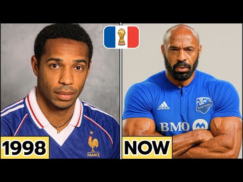🇫🇷 France ⚽ World Cup 1998 Squad – Then and Now