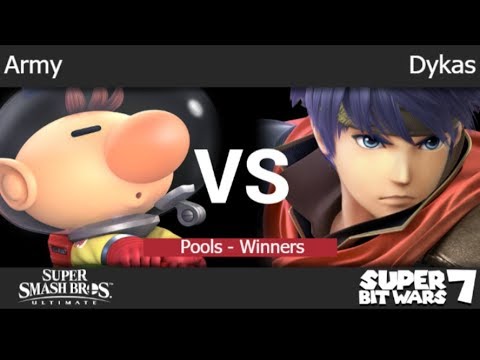 SBW 7 - VLR | Army (Olimar) vs Dykas (Ike) Pools - Winners - SSBU