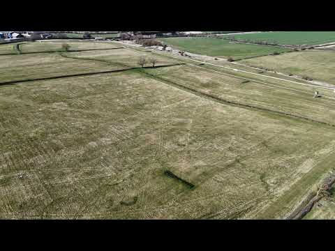 Garthorpe Racecourse from the air