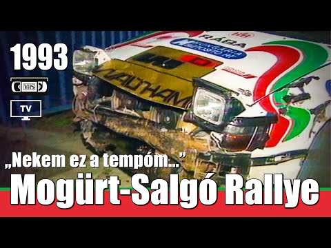 X. Mogürt-Salgó Rallye  Telesport 1993 -  RallyeShop.hu
