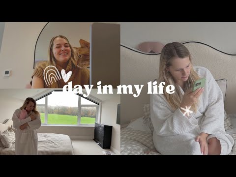 a cosy & realistic day in my life ☁️ | home with roo
