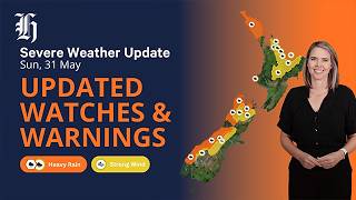 MetService severe weather warning: May 31, 2026