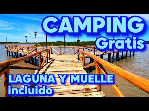 🤦‍♂️ UNA LOCURA CAMPING gratis en BUENOS AIRES con muelle y LAGUNA