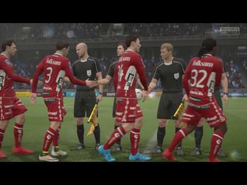 Djurgårdens IF vs IF Elfsborg - 1-0 - Allsvenskan (Fifa 17, Career Mode)