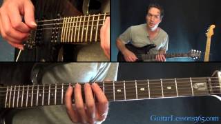 Fuel Guitar Lesson - Metallica - Chords/Rhythms