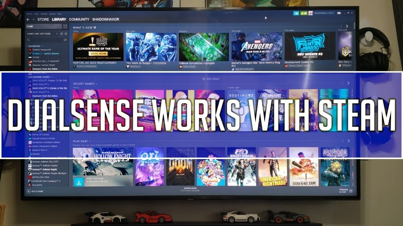 Steam Beta enables PS5 DualSense Support and it works great! - YouTube