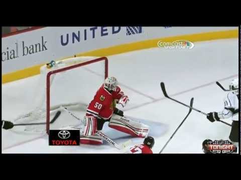 Anze Kopitar goal against Chicago (25.03.2013)
