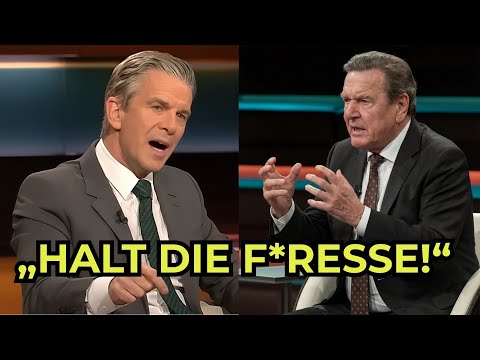 Gerhard Schröder nach hitzigem Streit aus Markus Lanz Show geworfen