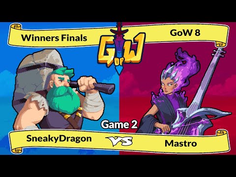 GoW8 - SneakyDragon (Wulfar) vs Mastro (Elodie) - Winners Finals G2