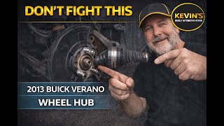 2012–2016 Buick Verano Front Brake & Wheel Hub Replacement DIY