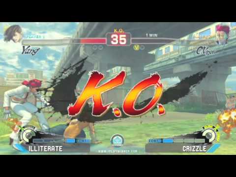 SSF4: AE - Illiterate vs Crizzle - Starbase Arcade Winners Bracket