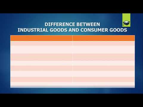 , title : 'INDUSTRIAL GOODS AND CONSUMER GOODS'