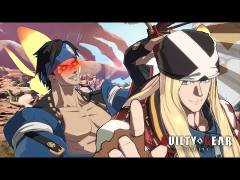 AXL IS BROKEN!!(mostly cause I suck) - Guilty Gear -Strive- Anji (Sacred) Vs Axl (Crim-son) Gameplay