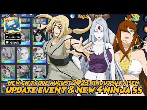 New 4 SS Ninja & New Code August 2023!! Naruto: Ninjutsu Kaisen