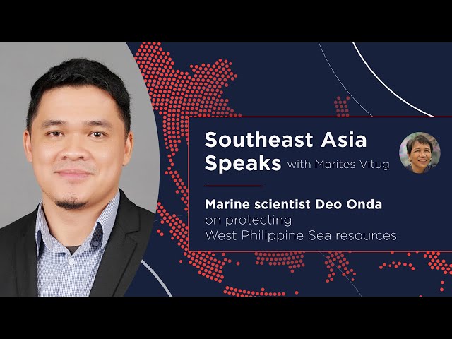 Southeast Asia Speaks: Marine scientist Deo Onda on protecting West PH Sea resources