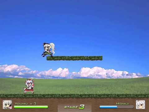 Touhou - Myon Musou - Stage 3 Boss - Momiji