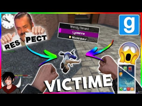 BASTON AVEC UNE MODO ! JE LA DÉGLINGUE !  - GMOD SCHOOLRP 10