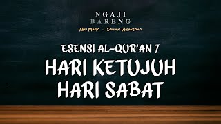 Download lagu #Eps41 l Serial Esensi Al-Qur'an #7 l Hari Sabat Hanya Untuk Agama Yahudi? mp3