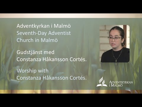 Gudstjänst  med Constanza Håkansson Cortés