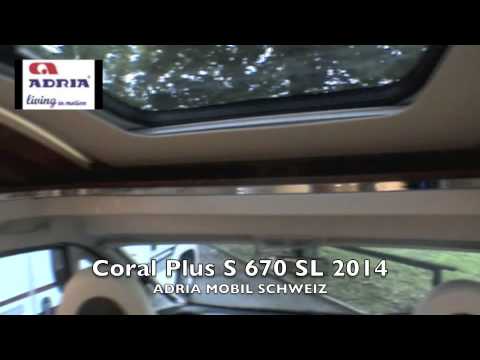 Adria Coral Plus S 670 SL 2014