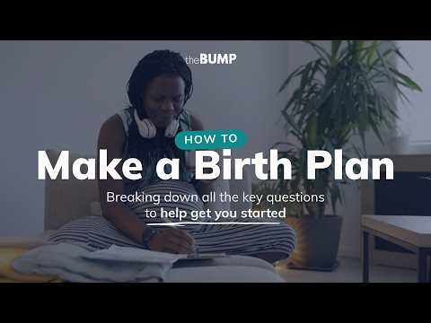 The Bump Birth Plan Template