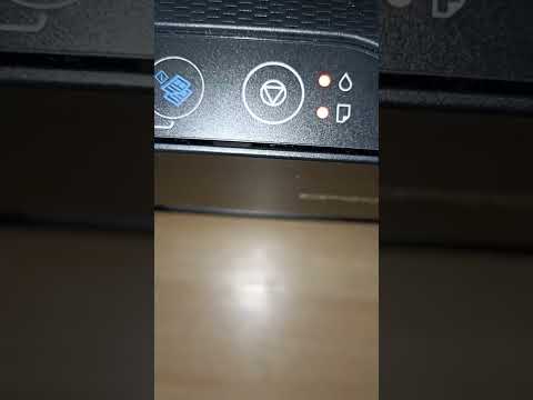Здравствуйте,почему горят эти индикаторы Epson L3150