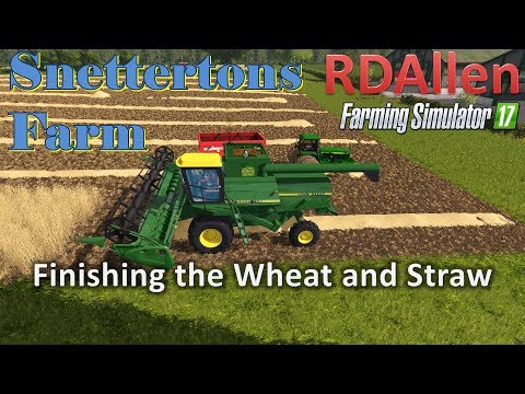 Snettertons Farm Finishing the Winter Wheat Live Stream 09 17 17