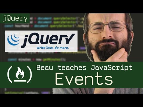 Getting started with jQuery tutorial Beau teaches JavaScript